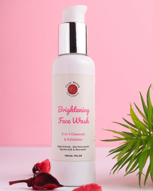 Brightening facewash